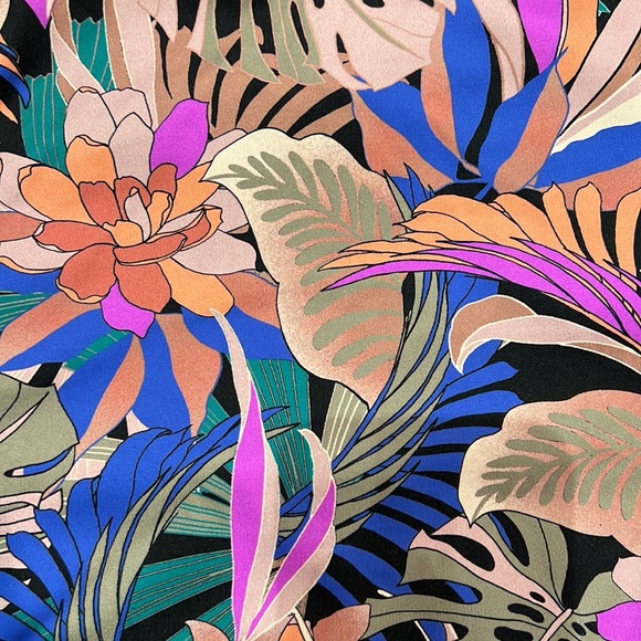 Hurley Max Palm Paradise Long Sleeve Rash Vest Bodysuit - Picture 10 of 15